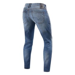 Pantalone Jeans PISTON 2 SK L34 Blu Medio - REVIT