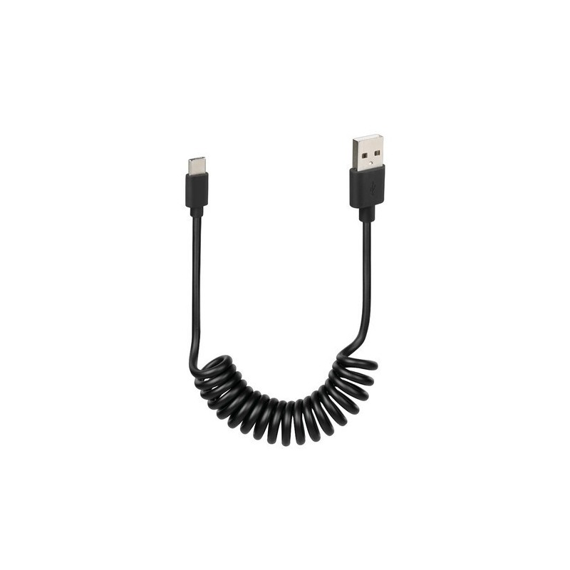 Cavo Spirale TYPE-C USB 1mt - LAMPA