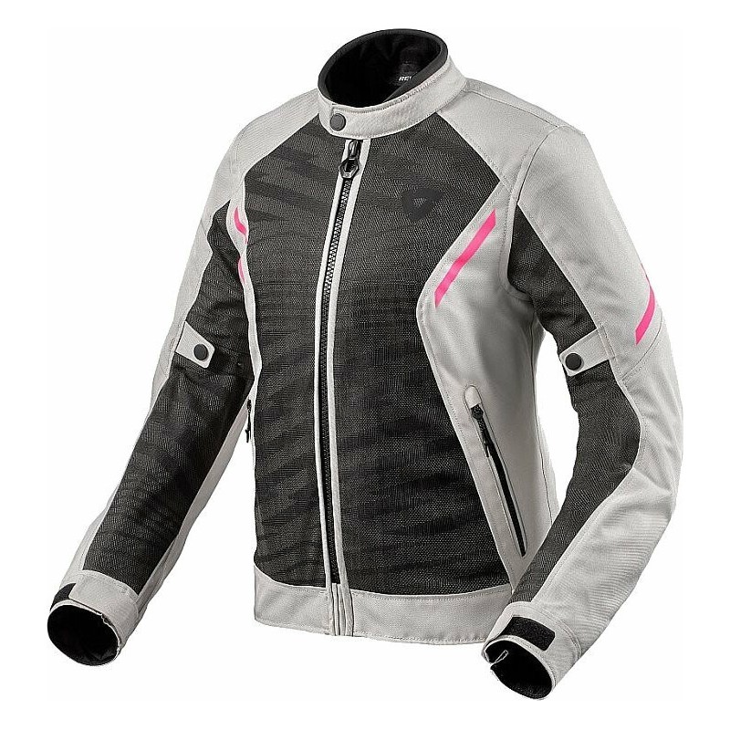 Giacca TORQUE 2 H2O LADIES Nero Grigio Rosa - REVIT