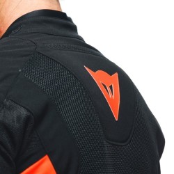 Giacca ENERGYCA AIR TEX Nero Rosso Fluo - DAINESE