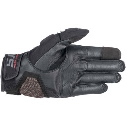 Guanto Corto HALO LEATHER Nero - ALPINESTARS