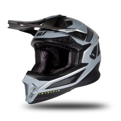 Casco INTREPID Nero Grigio UFO