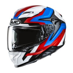 Casco F71 FES Rosso Blu HJC