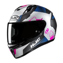 Casco C10 ASPA Rosa Blu HJC