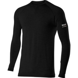 T-Shirt TS2 MERINOS Nero SIXS