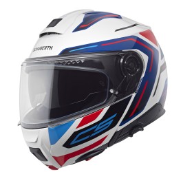 Casco C5 OMEGA Bianco Blu...