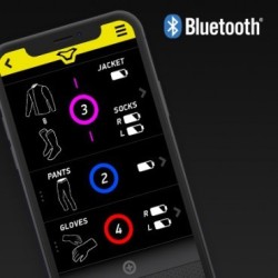 Guanto PROGRESS RTX DL Riscaldato Lungo Bluetooth - KLAN