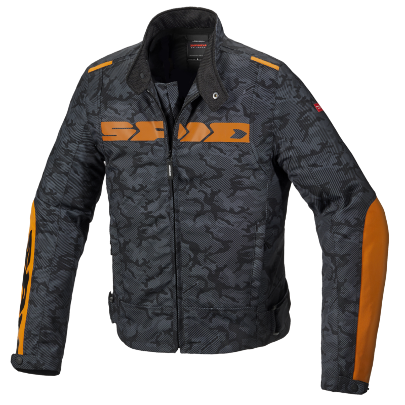 Giacca SOLAR H2OUT Nero Camouflage - SPIDI