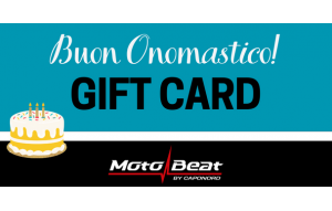 
			                        			Gift card Onomastico Motobeat
